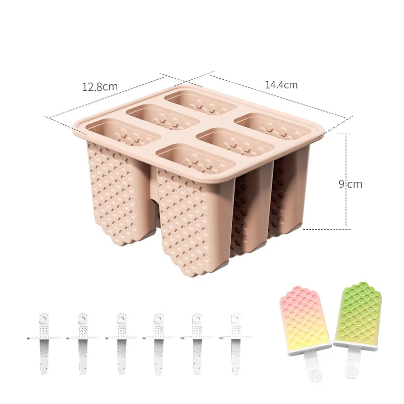 Silicone Popsicle Molds