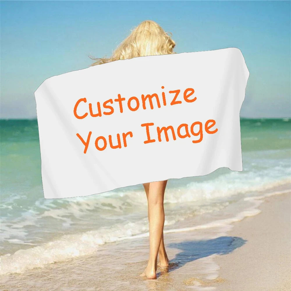 Custom Photo Bath Towel