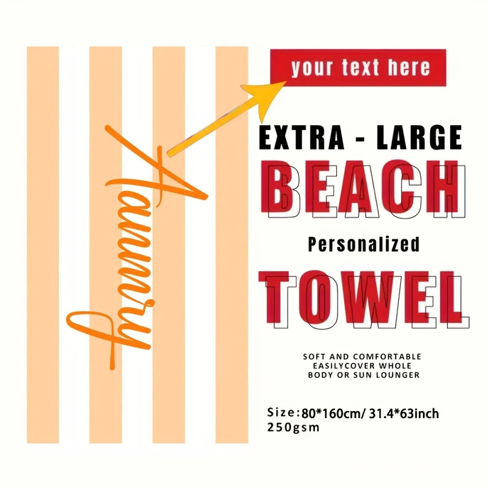 Custom Photo Bath Towel
