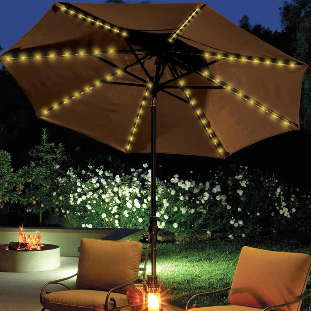 Solar Umbrella String Light