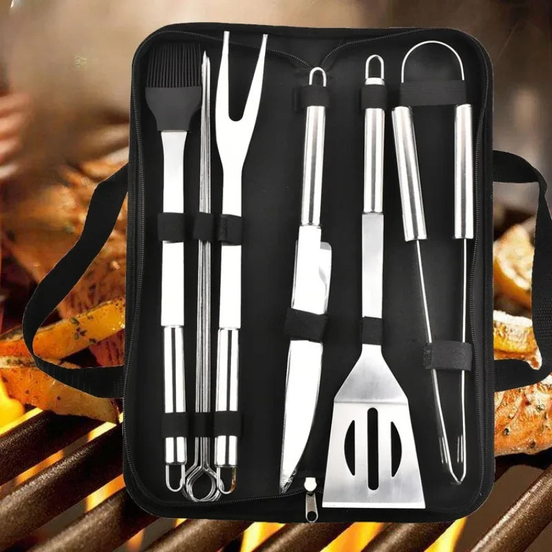 Stainless Steel BBQ Tool Set