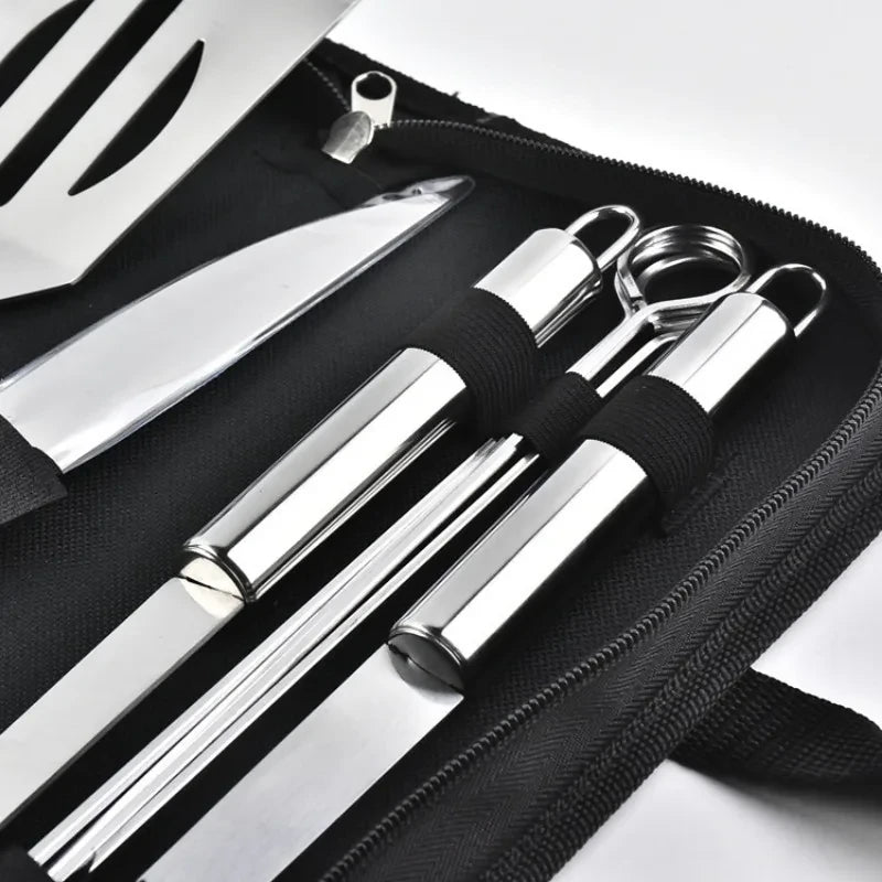 Stainless Steel BBQ Tool Set