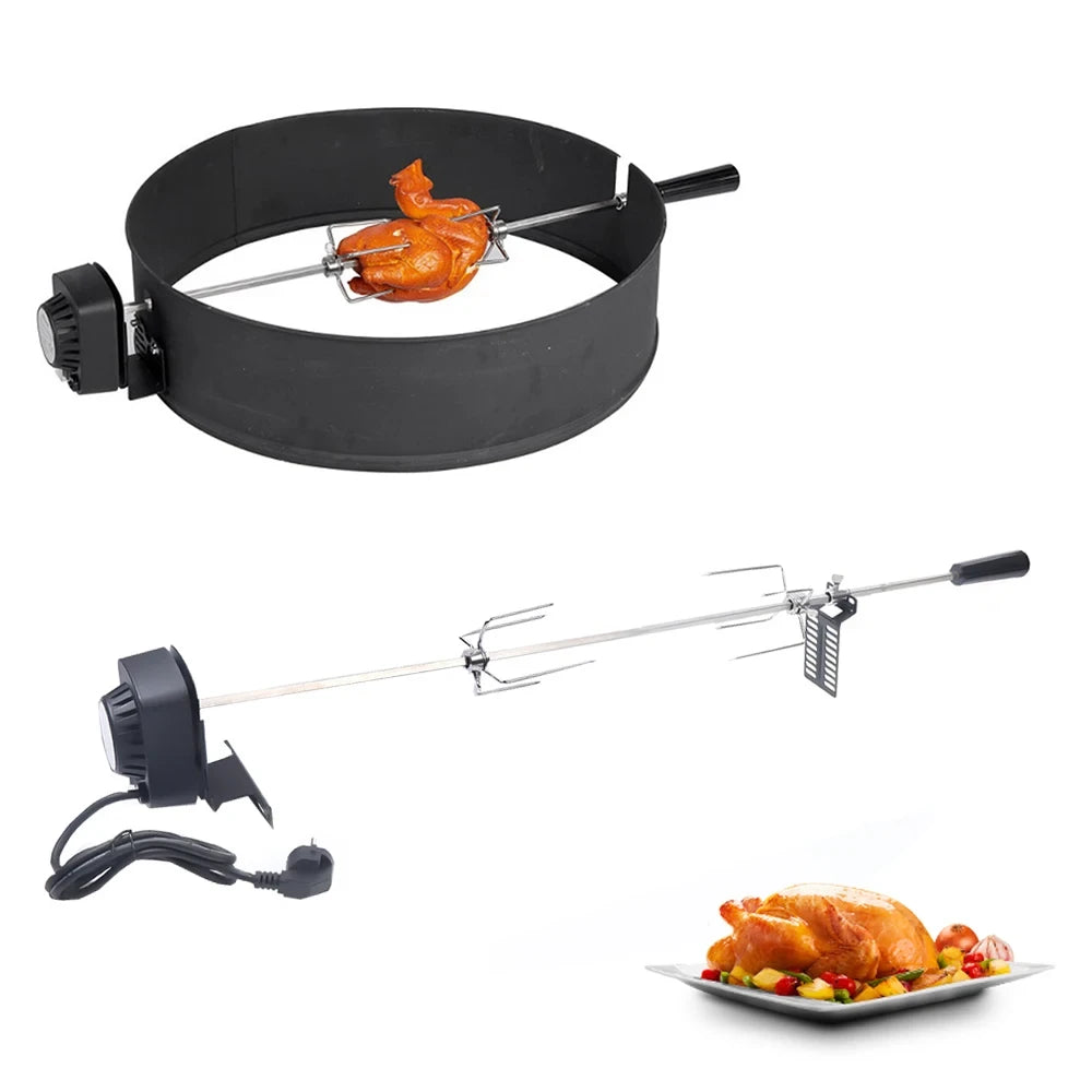 Electric BBQ Spit Roaster