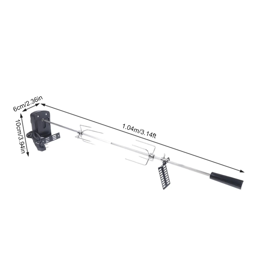 Electric BBQ Spit Roaster