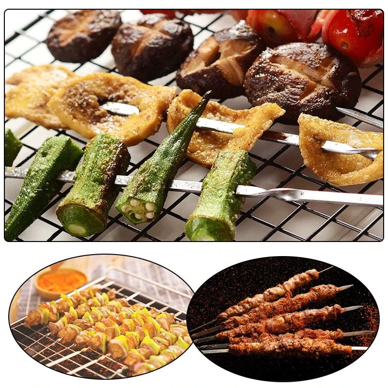 Stainless Steel BBQ Skewers