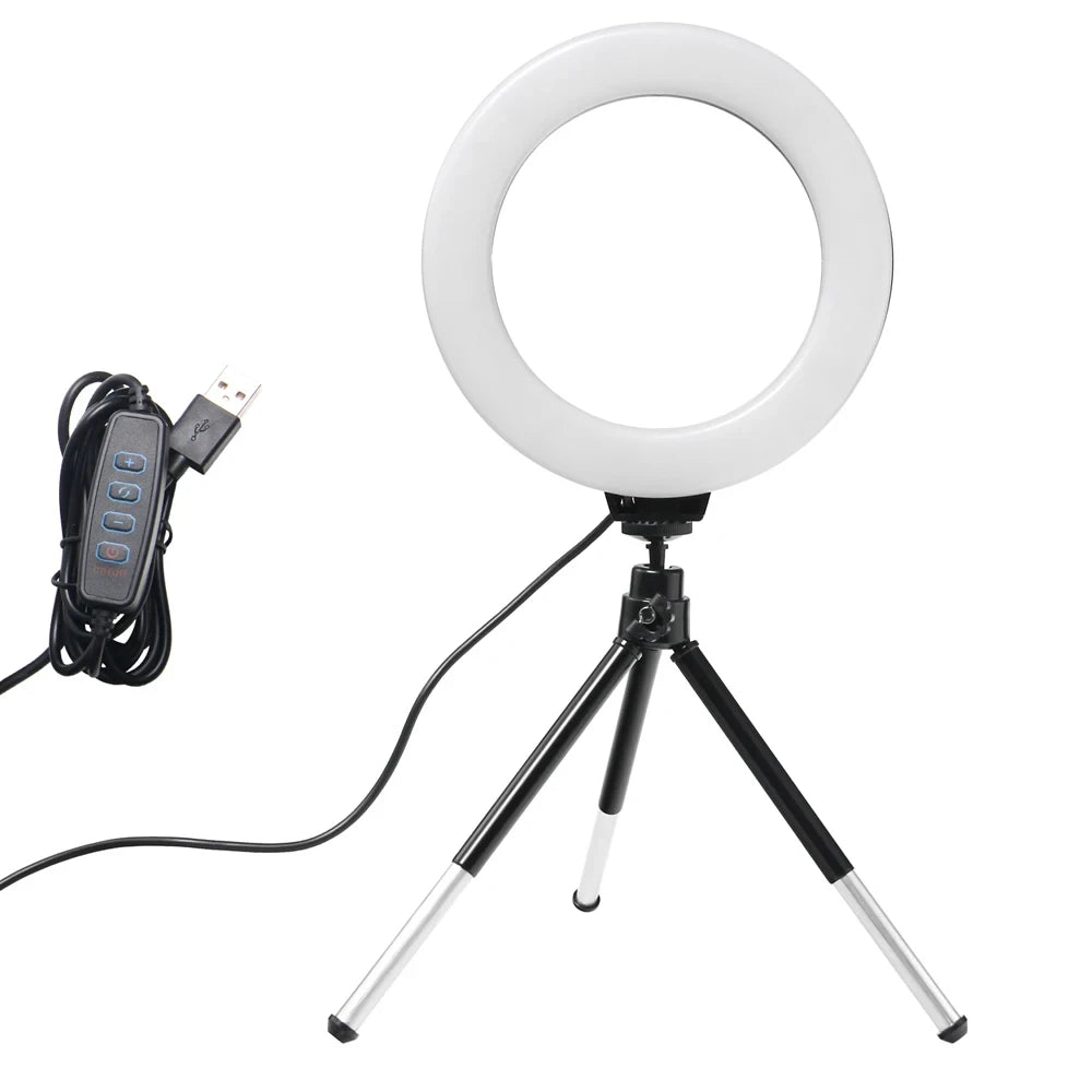 6 Inch LED Selfie Ring Light