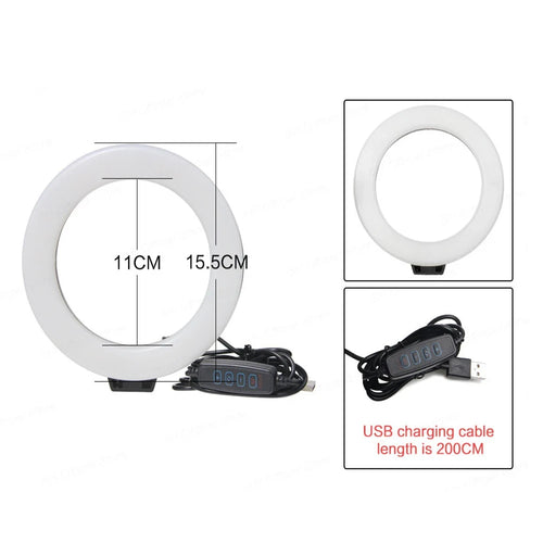 6 Inch LED Selfie Ring Light